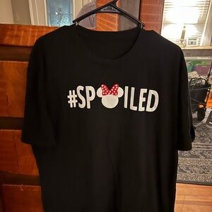 Women’s black Shirt with Red Accents